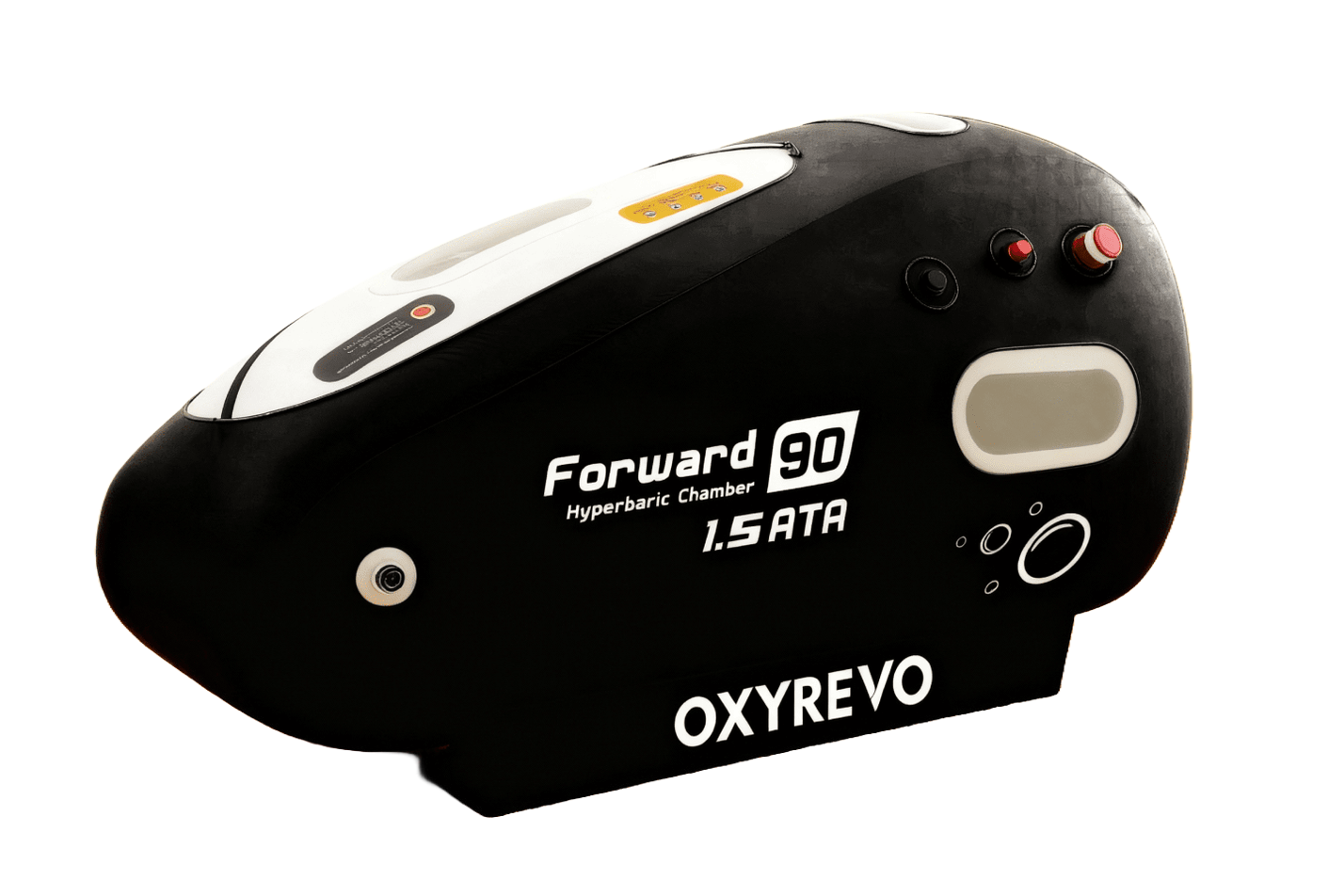 OxyRevo Forward 90 portable hyperbaric oxygen chamber used at Cryo Tempe